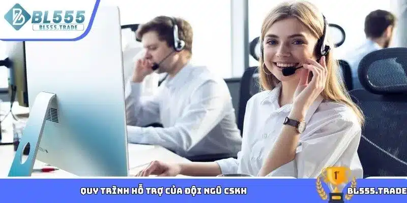 Quy trình hỗ trợ của đội ngũ CSKH